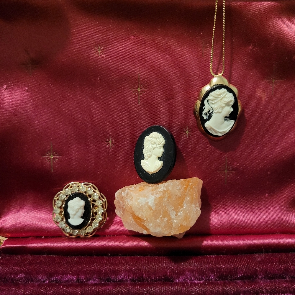 Vintage Collection of Cameo Silhouette - Picture 2 of 9